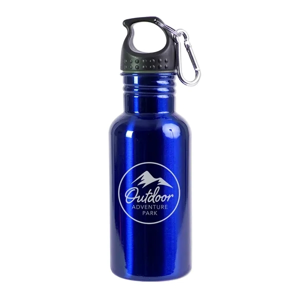 17 oz Stainless Steel Adventure Water Bottle W... - 17 oz Stainless Steel Adventure Water Bottle W... - Image 3 of 11
