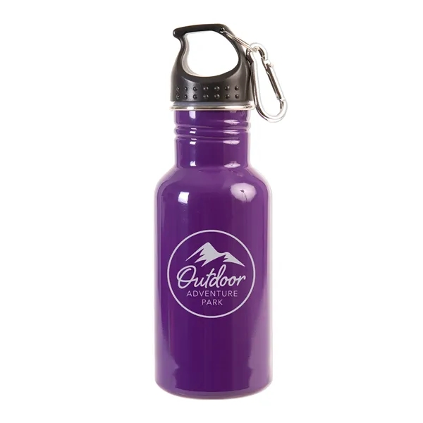 17 oz Stainless Steel Adventure Water Bottle W... - 17 oz Stainless Steel Adventure Water Bottle W... - Image 6 of 11