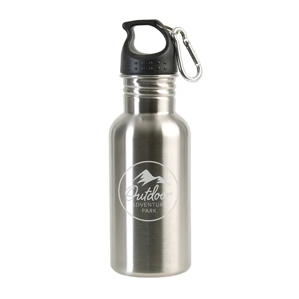 17 oz Stainless Steel Adventure Water Bottle W... - 17 oz Stainless Steel Adventure Water Bottle W... - Image 10 of 11