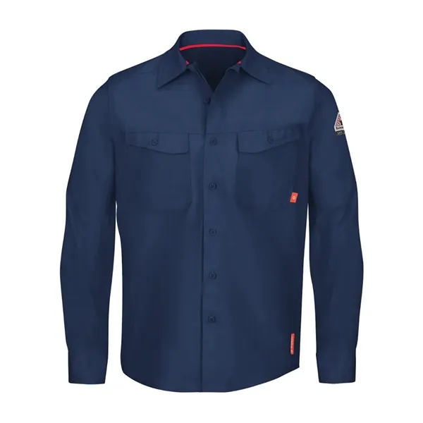 Bulwark Men's iQ Series® Endurance Work Shirt - Bulwark Men's iQ Series® Endurance Work Shirt - Image 7 of 8