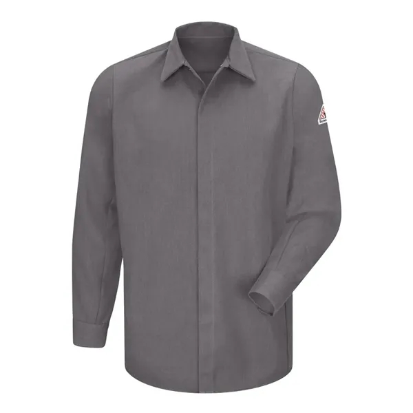 Bulwark Men's Concealed-Gripper Pocketless Long Sleeve Sh... - Bulwark Men's Concealed-Gripper Pocketless Long Sleeve Sh... - Image 1 of 6
