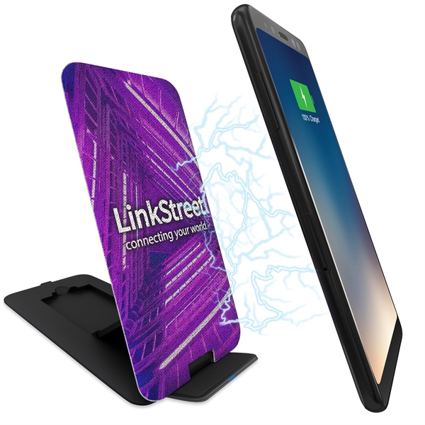 Flip Foldable Wireless Charging Pad & Stand - Qi Certified - Flip Foldable Wireless Charging Pad & Stand - Qi Certified - Image 1 of 5