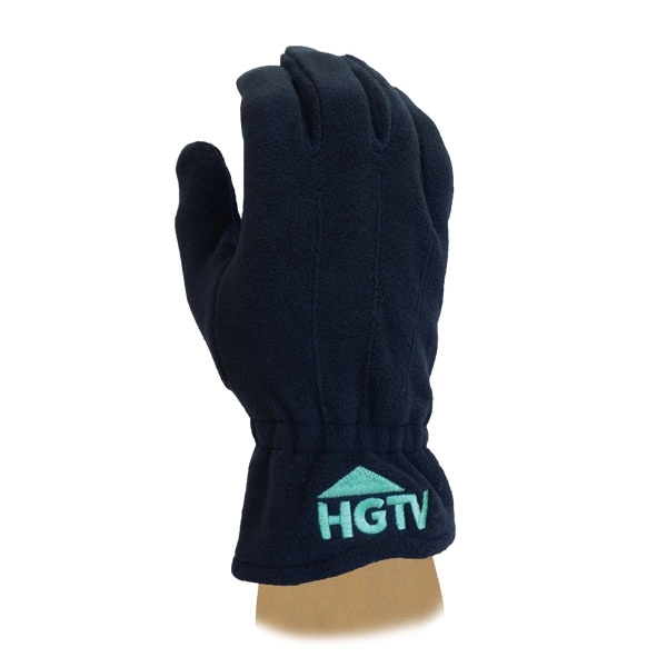 Fleece Gloves with Direct Embroidery - Fleece Gloves with Direct Embroidery - Image 0 of 1