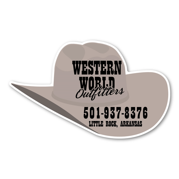 5" x 3" Cowboy Hat - 5" x 3" Cowboy Hat - Image 0 of 0