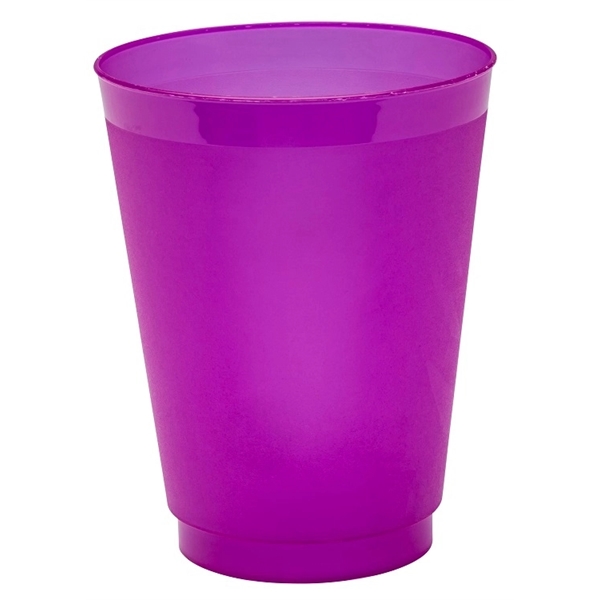 16 oz. Frosted Translucent Plastic Stadium Cup - 16 oz. Frosted Translucent Plastic Stadium Cup - Image 8 of 12