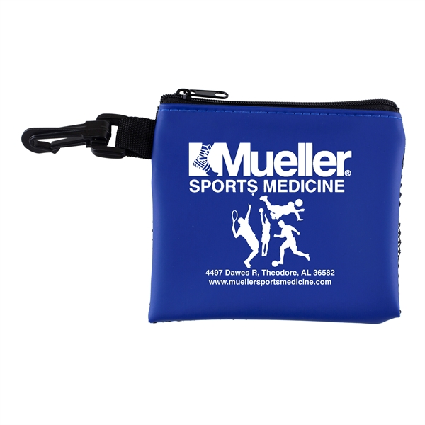 Delos Mesh Zipper Storage Pouch