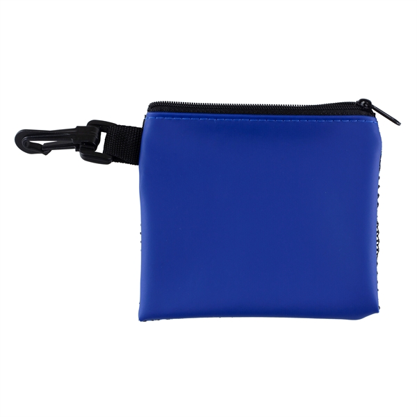 Delos Mesh Zipper Storage Pouch