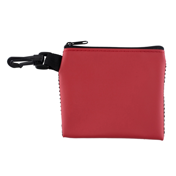 Delos Mesh Zipper Storage Pouch