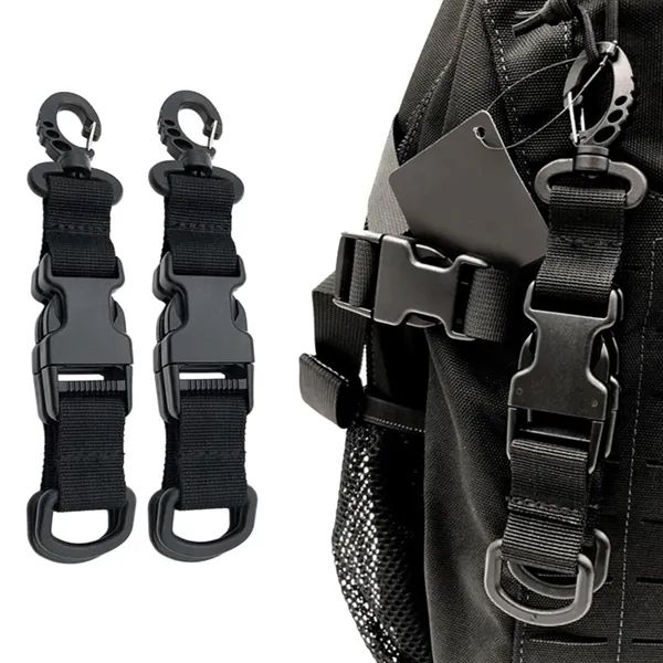Tactical Nylon Keychain Clip with Quick Release Buckle - Tactical Nylon Keychain Clip with Quick Release Buckle - Image 4 of 5