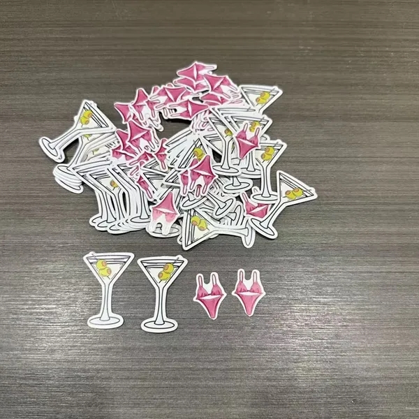 Custom Printed Confetti -Set of 100pcs - Custom Printed Confetti -Set of 100pcs - Image 2 of 4