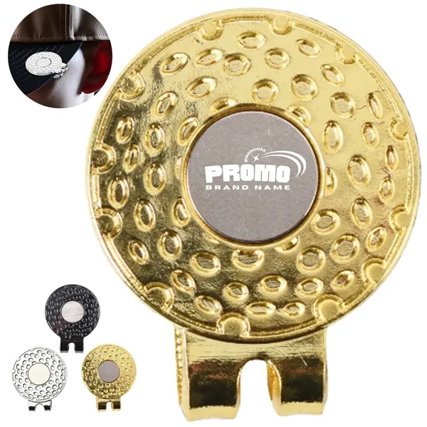 Magnetic Golf Ball Marker Hat Clip with Custom Logo - Magnetic Golf Ball Marker Hat Clip with Custom Logo - Image 0 of 6