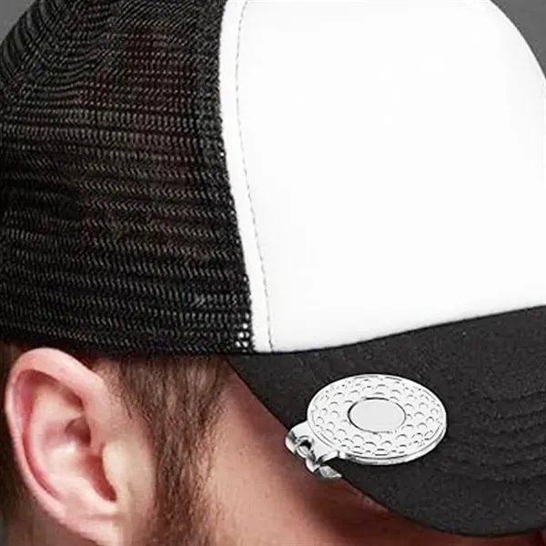 Magnetic Golf Ball Marker Hat Clip with Custom Logo - Magnetic Golf Ball Marker Hat Clip with Custom Logo - Image 5 of 6