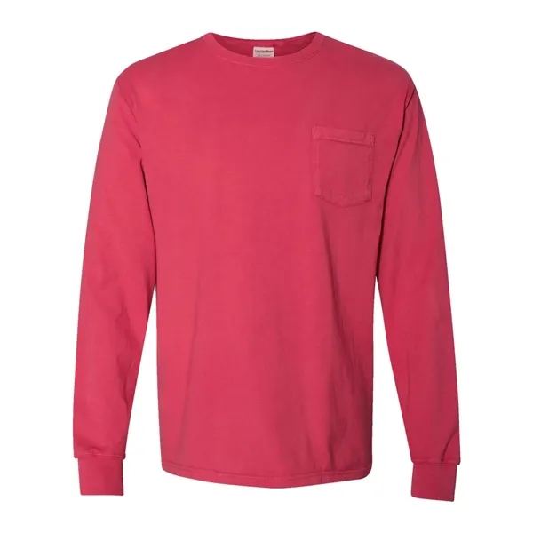 ComfortWash by Hanes Unisex Garment-Dyed Long Sleeve T-Sh... - ComfortWash by Hanes Unisex Garment-Dyed Long Sleeve T-Sh... - Image 6 of 27