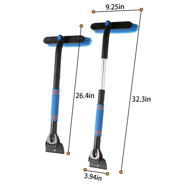Car suv truck winter tool extendable ice scraper snow brush - Car suv truck winter tool extendable ice scraper snow brush - Image 1 of 4