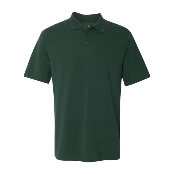 Hanes Men's Pique Polo - Hanes Men's Pique Polo - Image 5 of 16
