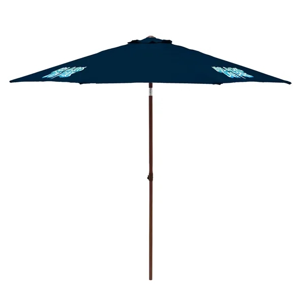 9' Wood Look Tilting Market Umbrella Kit (4 Imprints) - 9' Wood Look Tilting Market Umbrella Kit (4 Imprints) - Image 14 of 18