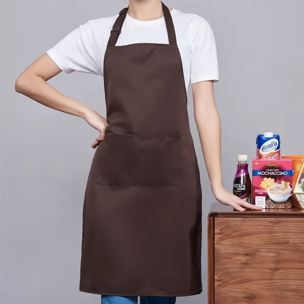 12 oz. Waterproof Woven knitted Kitchen Aprons w/ 2 Pockets - 12 oz. Waterproof Woven knitted Kitchen Aprons w/ 2 Pockets - Image 5 of 11