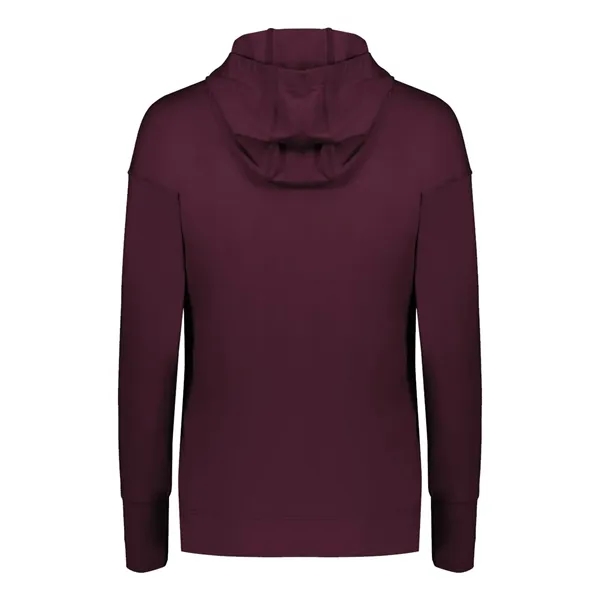 Holloway Women's Eco Revive™ Ventura Soft Knit Hooded Swe... - Holloway Women's Eco Revive™ Ventura Soft Knit Hooded Swe... - Image 14 of 28