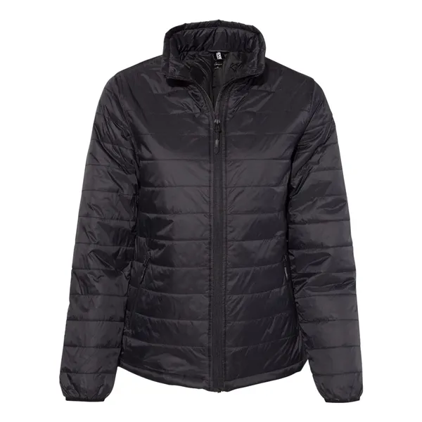 Independent Trading Co. Women's Puffer Jacket - Independent Trading Co. Women's Puffer Jacket - Image 1 of 2