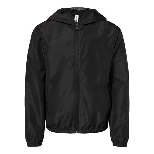 Independent Trading Co. Youth Lightweight Windbreaker Ful...
