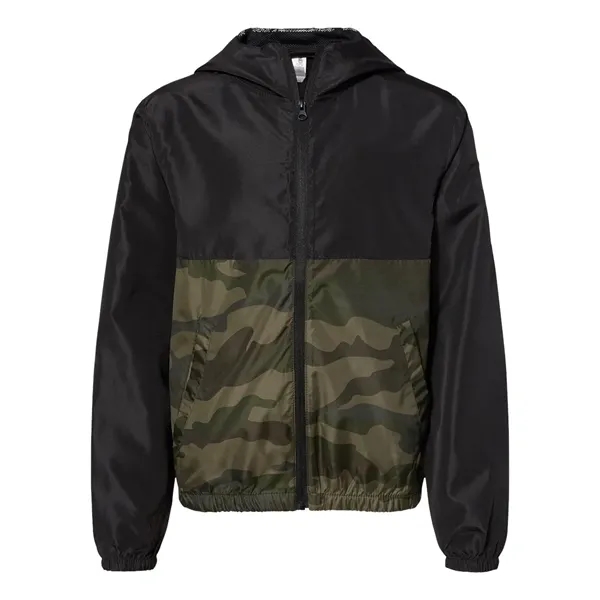 Independent Trading Co. Youth Lightweight Windbreaker Ful...