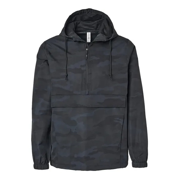 Independent Trading Co. Men's Nylon Anorak - Independent Trading Co. Men's Nylon Anorak - Image 3 of 10