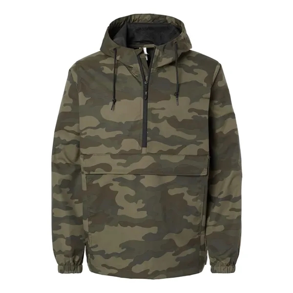 Independent Trading Co. Men's Nylon Anorak - Independent Trading Co. Men's Nylon Anorak - Image 7 of 10