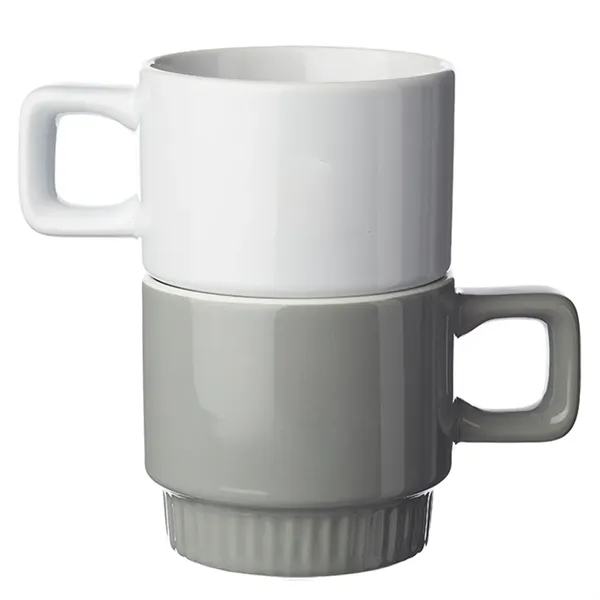 10 oz. Ceramic Stack-N-Sip Mug - 10 oz. Ceramic Stack-N-Sip Mug - Image 2 of 7