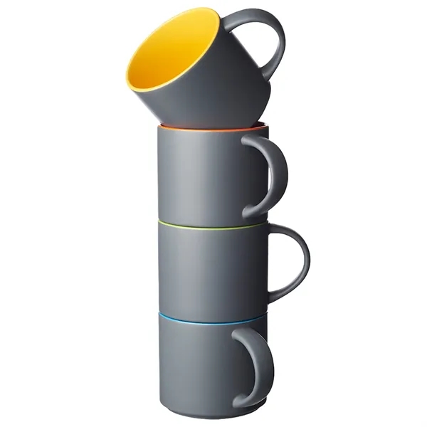 16 oz. Matte Stackable Ceramic Mug - 16 oz. Matte Stackable Ceramic Mug - Image 3 of 10