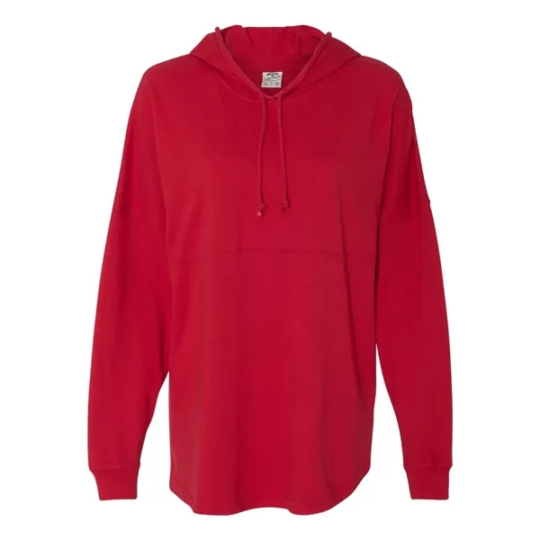 J. America Unisex Hooded Game Day Jersey T-Shirt - J. America Unisex Hooded Game Day Jersey T-Shirt - Image 12 of 16