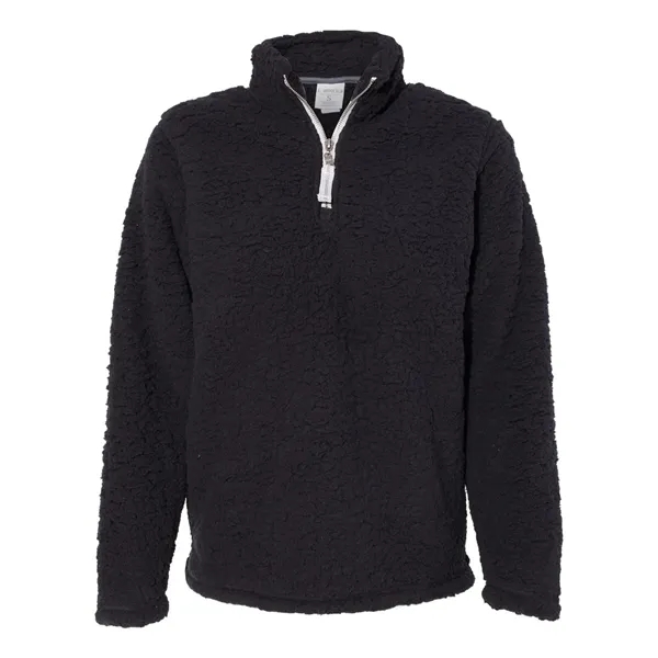 J. America Women's Epic Sherpa Quarter-Zip Pullover - J. America Women's Epic Sherpa Quarter-Zip Pullover - Image 1 of 16