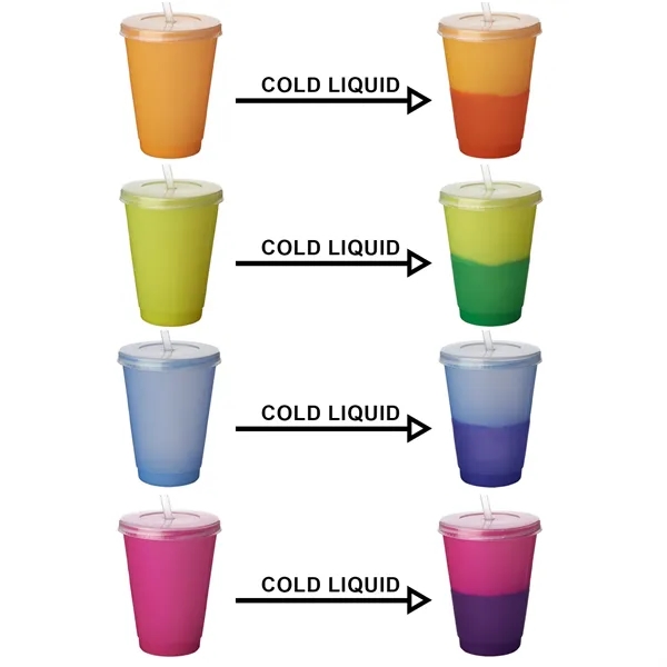 Color-Changing 16 oz. Tumbler - Color-Changing 16 oz. Tumbler - Image 2 of 7