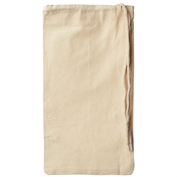 Seeley Cotton Drawstring Wine Bags - Seeley Cotton Drawstring Wine Bags - Image 4 of 4