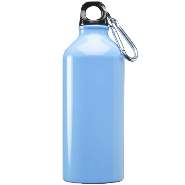20 oz. Aluminum Sports Bottle w/ Carabiner - 20 oz. Aluminum Sports Bottle w/ Carabiner - Image 6 of 15