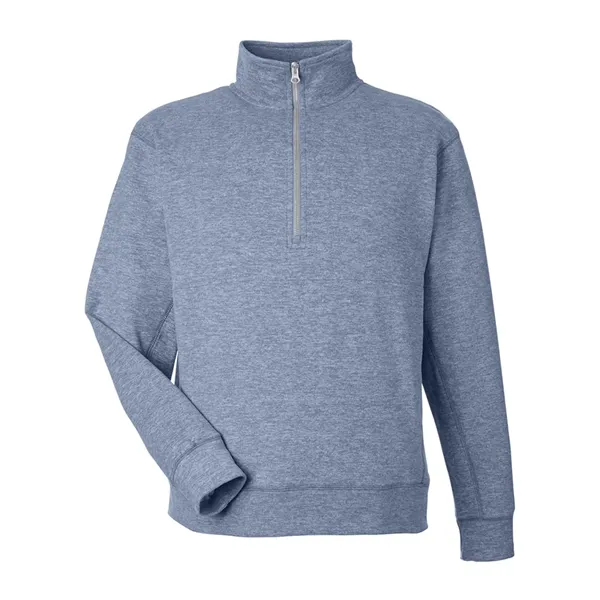 J. America Unisex Electric Fleece Quarter-Zip Sweatshirt - J. America Unisex Electric Fleece Quarter-Zip Sweatshirt - Image 3 of 8