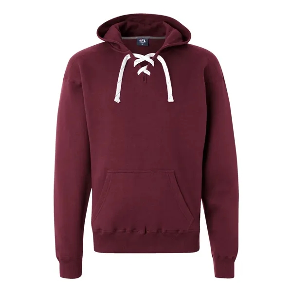 J. America Men's Sport Lace Hooded Sweatshirt - J. America Men's Sport Lace Hooded Sweatshirt - Image 9 of 26