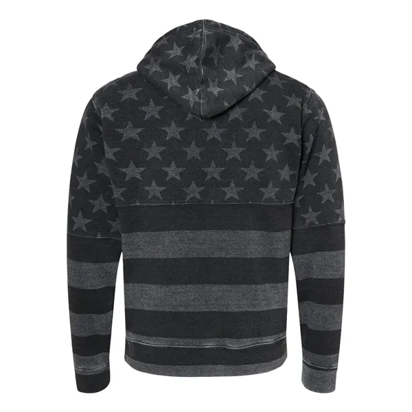 J. America Men's Triblend Fleece Hooded Sweatshirt - J. America Men's Triblend Fleece Hooded Sweatshirt - Image 12 of 75