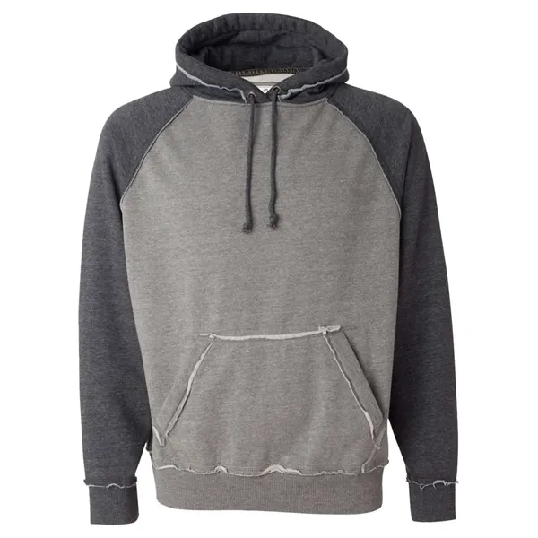 J. America Men's Vintage Heather Hooded Sweatshirt - J. America Men's Vintage Heather Hooded Sweatshirt - Image 11 of 18