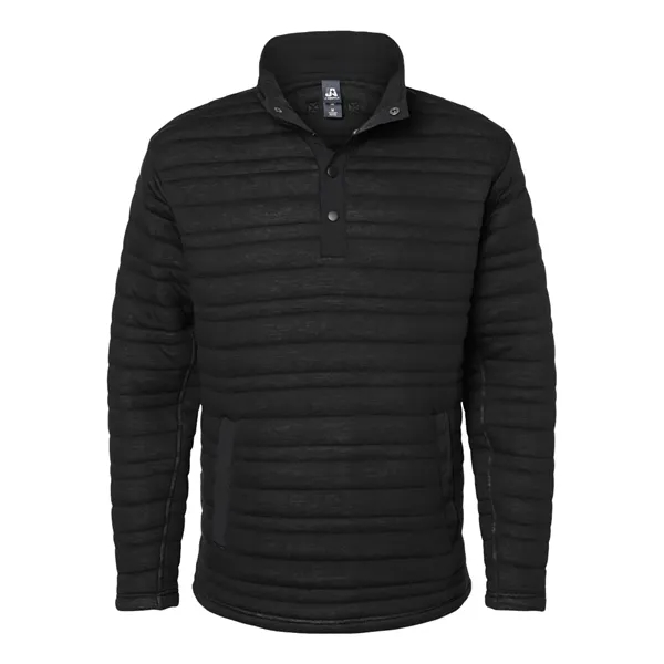 J. America Men's Horizon Half-Snap Pullover - J. America Men's Horizon Half-Snap Pullover - Image 1 of 4