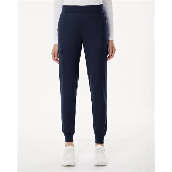 Jaanuu Women's Petite Sizes Rubi Ultrasoft Scrub Joggers - Jaanuu Women's Petite Sizes Rubi Ultrasoft Scrub Joggers - Image 0 of 12
