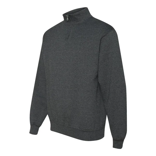 JERZEES Unisex Nublend® Cadet Collar Quarter-Zip Sweatshirt - JERZEES Unisex Nublend® Cadet Collar Quarter-Zip Sweatshirt - Image 8 of 39