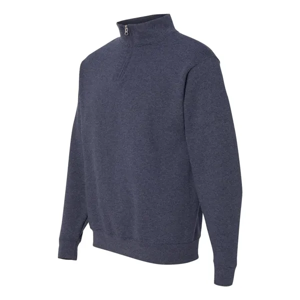 JERZEES Unisex Nublend® Cadet Collar Quarter-Zip Sweatshirt - JERZEES Unisex Nublend® Cadet Collar Quarter-Zip Sweatshirt - Image 32 of 39