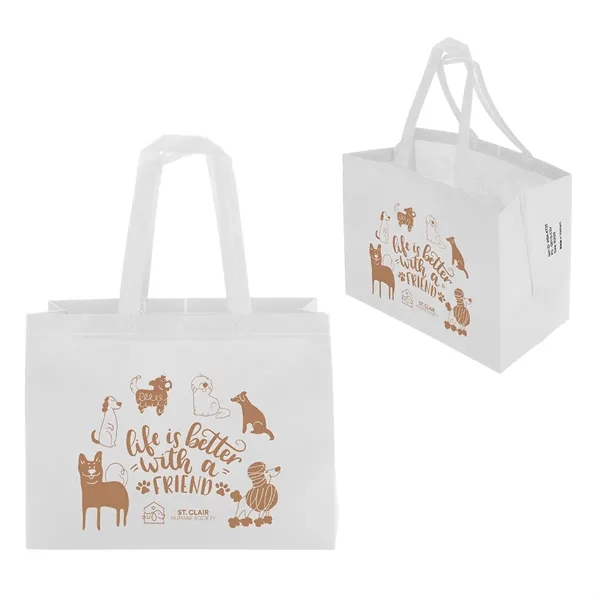 Kingston 80GSM Recycled Non-Woven Polypropylene Heat-Sealed - Kingston 80GSM Recycled Non-Woven Polypropylene Heat-Sealed - Image 6 of 6