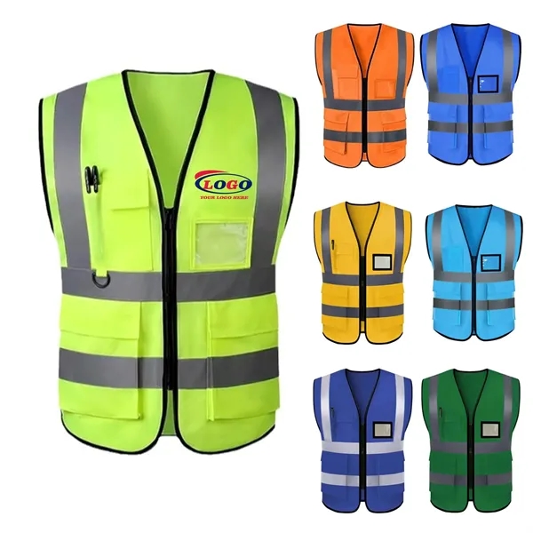 Reflective Safety Vest - Reflective Safety Vest - Image 0 of 8