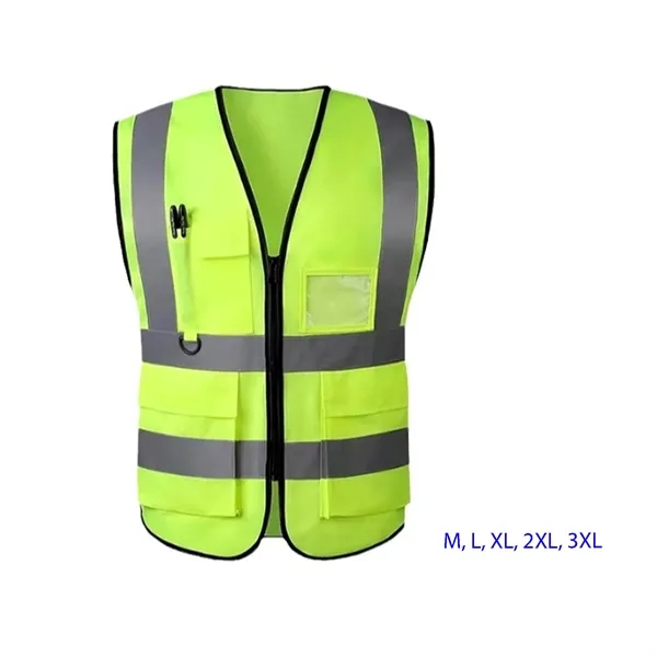 Reflective Safety Vest - Reflective Safety Vest - Image 1 of 8