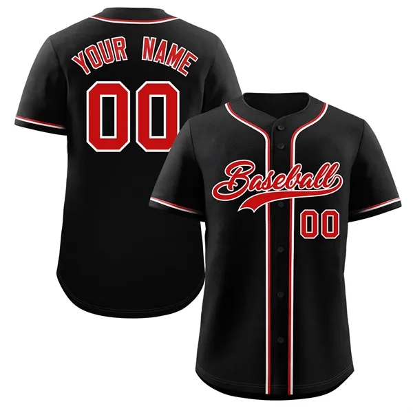 Custom Classic Style Authentic PersonalizedT Baseball Jersey - Custom Classic Style Authentic PersonalizedT Baseball Jersey - Image 0 of 3