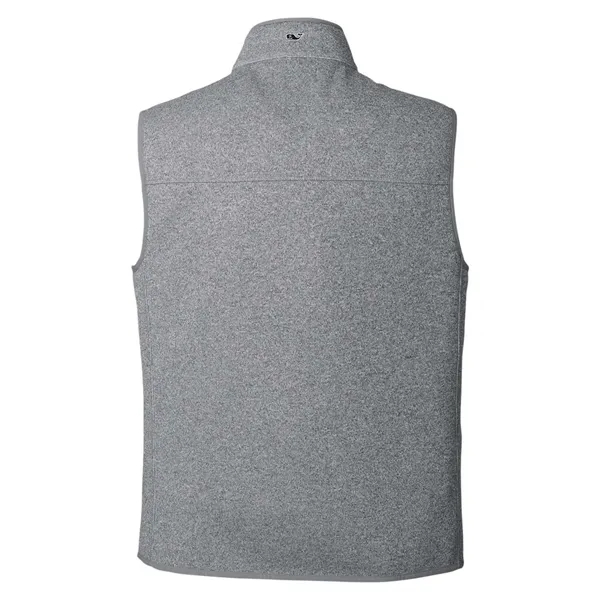 vineyard vines Men's Mountain Sweater Fleece Vest - vineyard vines Men's Mountain Sweater Fleece Vest - Image 2 of 4