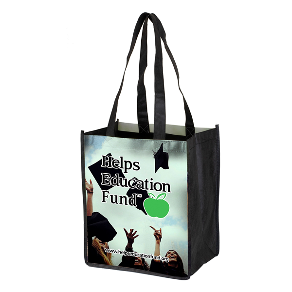 8" x 10" x 4"- TYSON Full Color Import Tote Bag