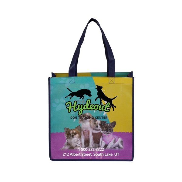 13" x 13" x 5"- COLUMBUS Full Color Import Tote Bag - 13" x 13" x 5"- COLUMBUS Full Color Import Tote Bag - Image 0 of 1