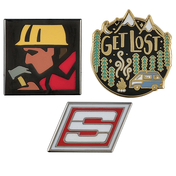 Cloisonne Hard Enamel Lapel Pin - Cloisonne Hard Enamel Lapel Pin - Image 0 of 1